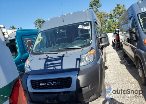 2021 Ram Promaster 3500 3500 High from USA, damaged, VIN 3C6FRVJG7ME503473